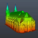 Project with 3D laser scanning