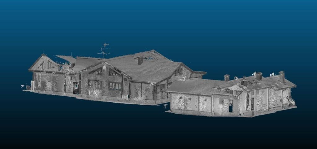 3D Laser Scanning Roof