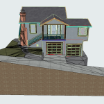 Laser 3D Scanning for Precise 2D Drawings and House Redesign