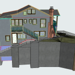 Laser 3D Scanning for Precise 2D Drawings and House Redesign