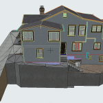 Laser 3D Scanning for Precise 2D Drawings and House Redesign