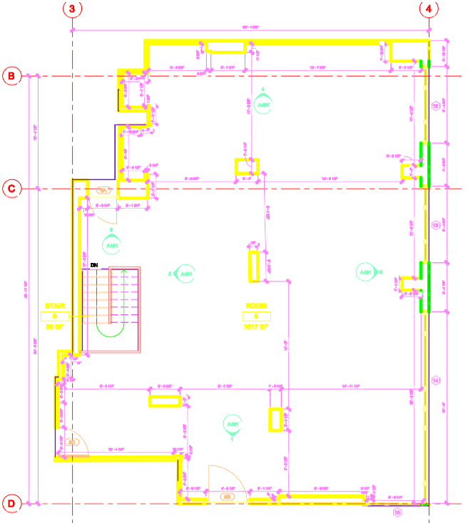 3D Scanning for 2D Drawings and 3D Model in Sovereign building, Manhattan, New York