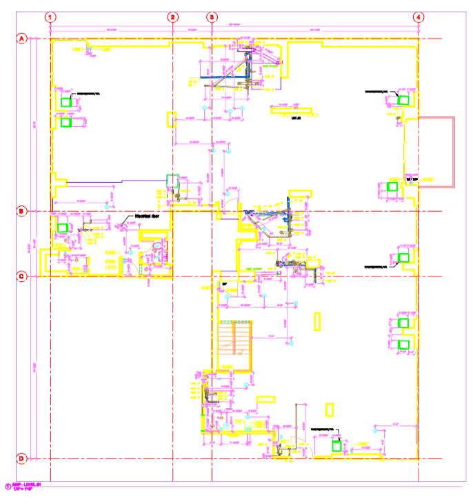 3D Scanning for 2D Drawings and 3D Model in Sovereign building, Manhattan, New York