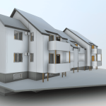 3D laser scanning services for accurate architectural design and as-built drawings of a motel.