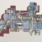 Building Information Modeling (BIM) for oil factory