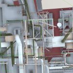 Building Information Modeling (BIM) for oil factory