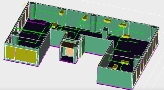 Laser Scanning and 3D Modeling of Luxury Apartments