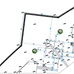 Detailed 2D drawings and 3D models from laser scanning at Corniche Seaside Park