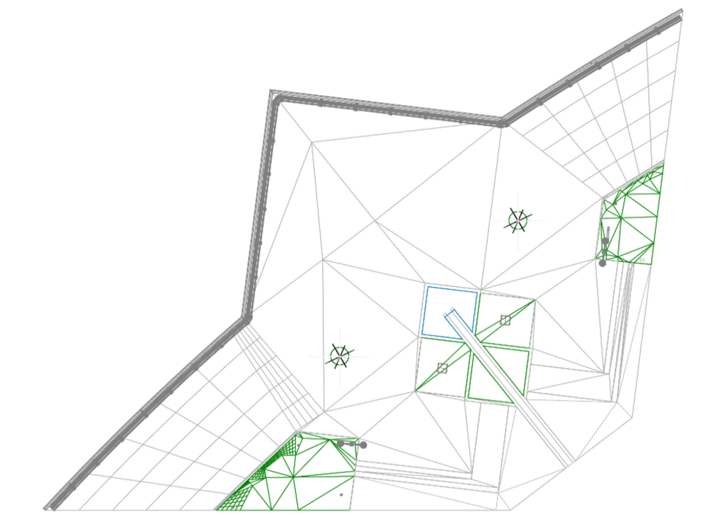 Detailed 2D drawings and 3D models from laser scanning at Corniche Seaside Park