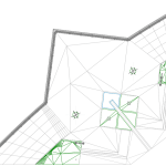 Detailed 2D drawings and 3D models from laser scanning at Corniche Seaside Park