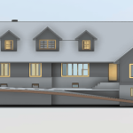 Erstellung eines 3D-Modells eines Familienhauses mit Laserscanning