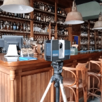 Laser scanning of Whiskey House for detailed 3D model and 2D floor plans