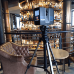 Laser scanning of Whiskey House for detailed 3D model and 2D floor plans