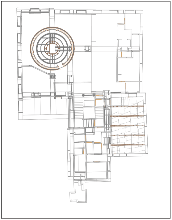 Laser scanning of Whiskey House for detailed 3D model and 2D floor plans