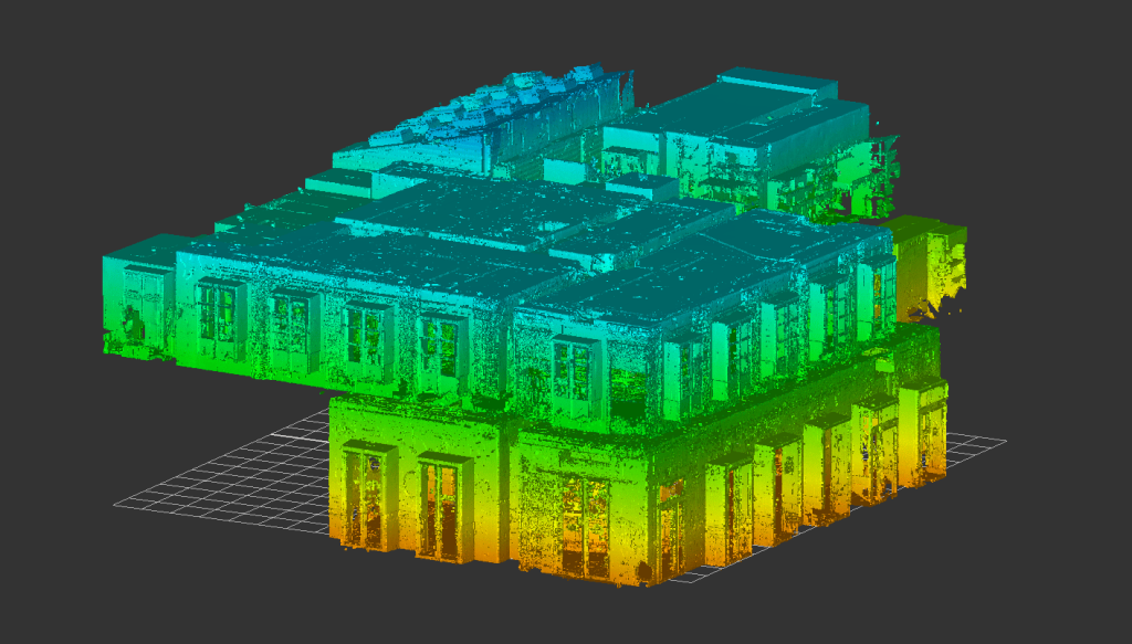 Skanowanie laserowe 3D baru Whiskey House w Warszawie