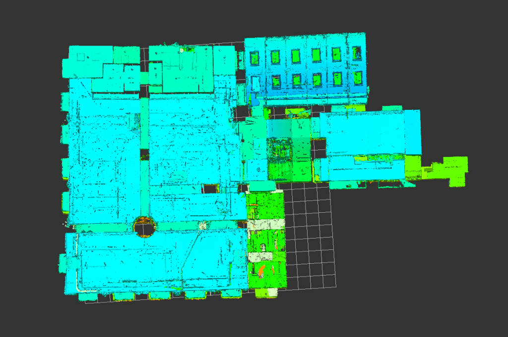 Laser scanning of Whiskey House for detailed 3D model and 2D floor plans