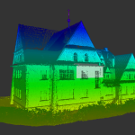 Laser 3D Scanning for Abandoned House Restoration