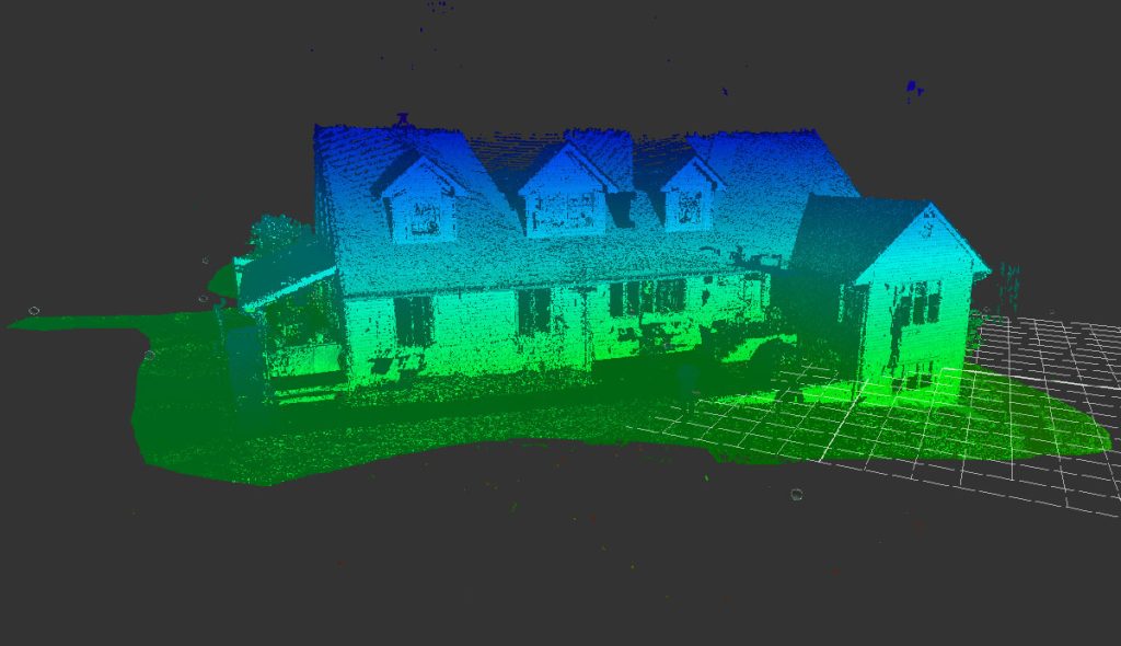 Laserscanning - Dienstleistungen für präzise Gebäudeerfassung und technische Dokumentation.