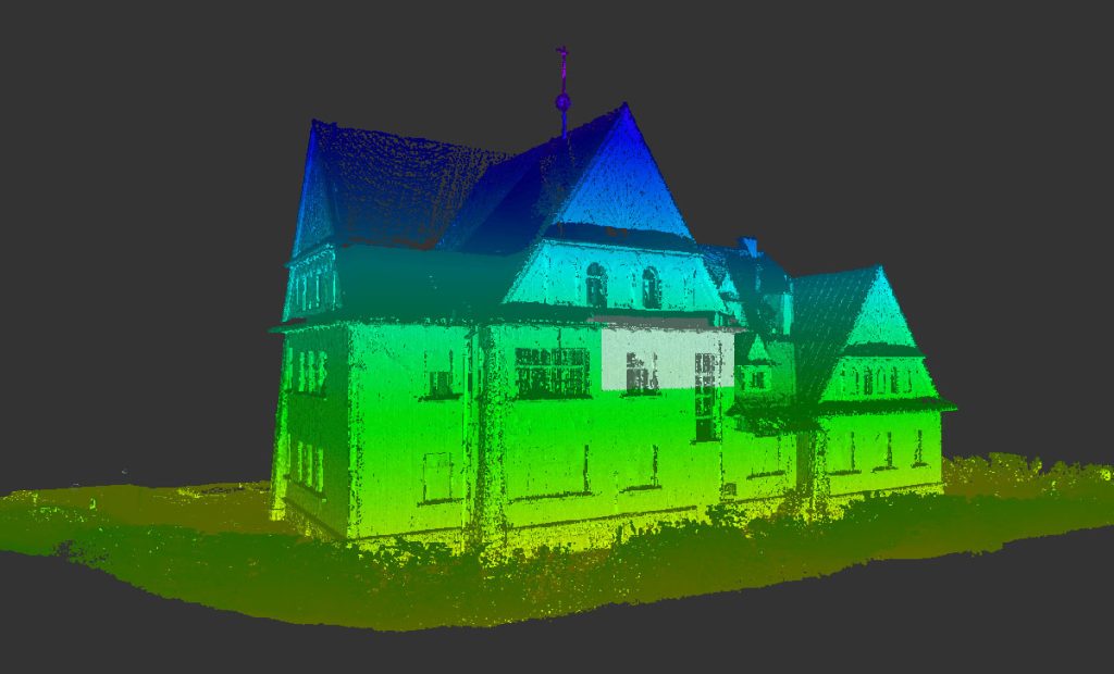 Laserscanning - Dienstleistungen für präzise Gebäudeerfassung und technische Dokumentation.