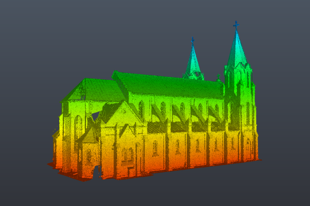 Laserscanning - Dienstleistungen für präzise Gebäudeerfassung und technische Dokumentation.