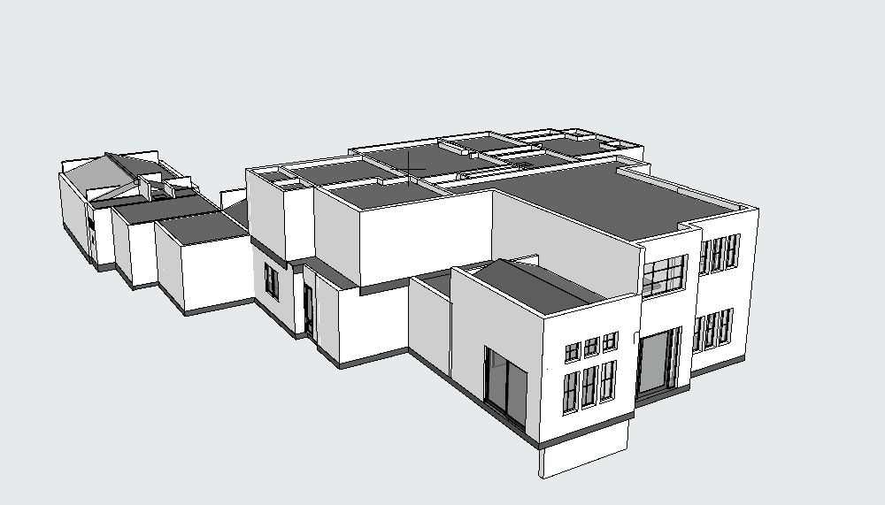 BIM Modeling for villa renovation.