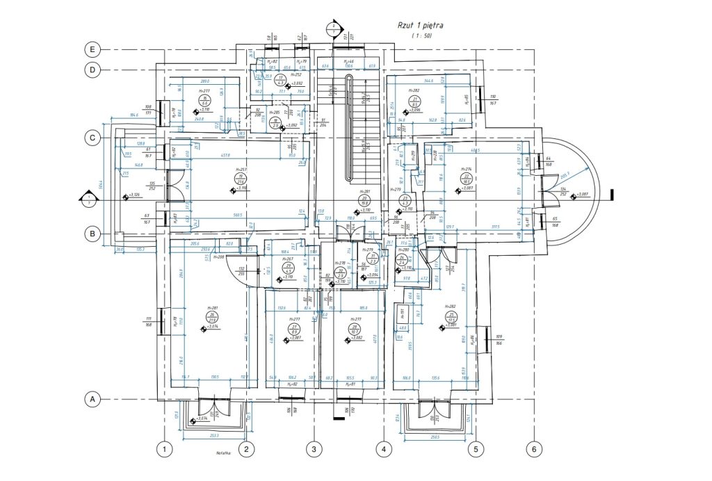 Mapa powykonawcza budynku – dokumentacja geodezyjna do odbioru