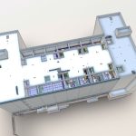 3D laser scanning and BIM modeling of a pharmaceutical plant for high-precision facility documentation and FDA compliance.