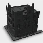 Skanowanie laserowe 3D historycznej kamienicy w Brooklynie dla precyzyjnej renowacji i modelowania BIM.