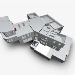 Skanowanie laserowe 3D i model BIM luksusowej posiadłości