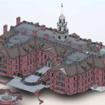 3D laser scanning of an 18th-century castle for preservation and restoration