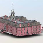 3D laser scanning of an 18th-century castle for preservation and restoration