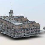 3D-Laserscanning eines historischen Schlosses zur Erhaltung und Restaurierung