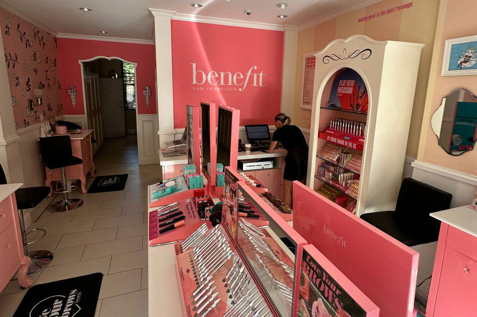 3D-Laserscanning des Benefit-Salons in Brooklyn