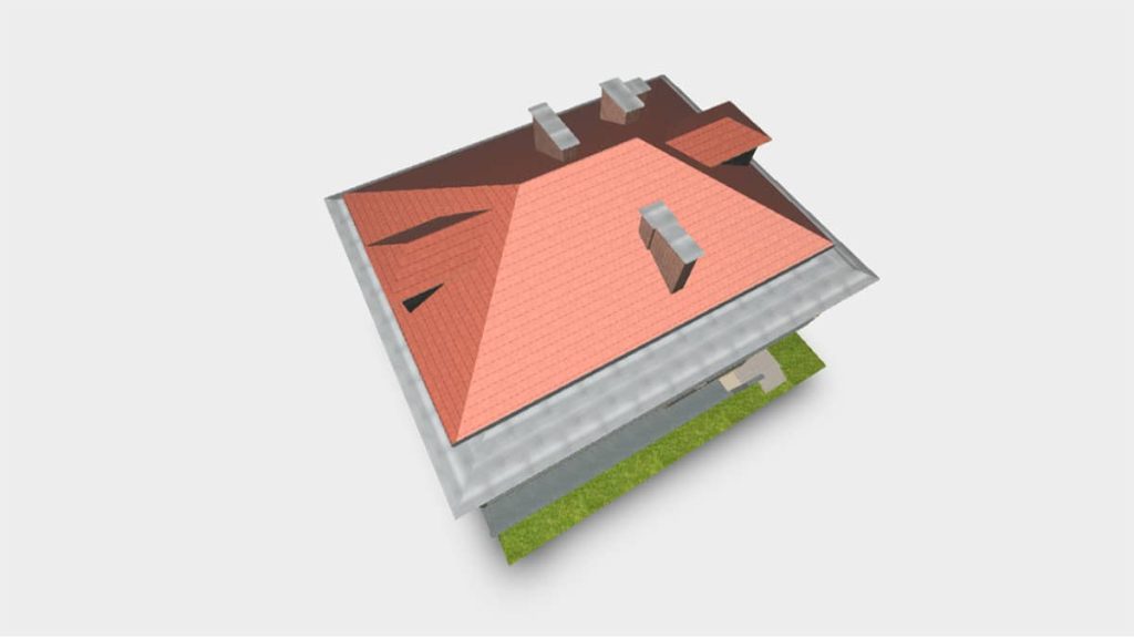 High-precision 3D laser scanning and BIM model of a four-story house, showcasing as-built documentation for renovation and HVAC system planning.