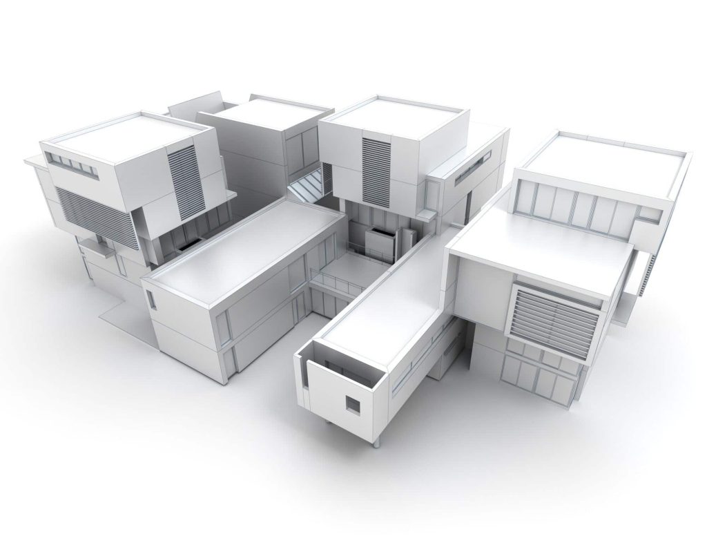 3D laser scanning model for HVAC and electrical system upgrades, supporting engineering solutions and facility management.