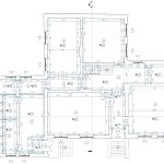 High-precision As-Built Drawings of an abandoned house for renovation and interior design planning.