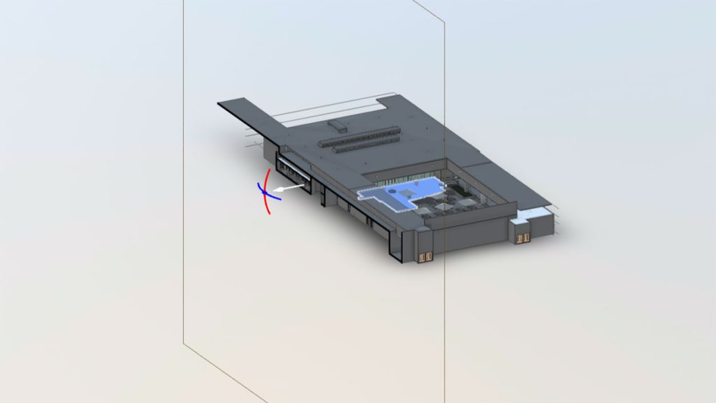 3D laser scanning and as-built documentation of a school in Las Vegas by ScanM2.