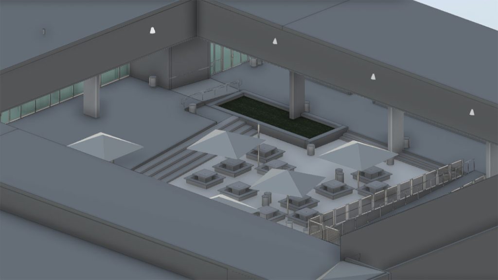 3D laser scanning and as-built documentation of a school in Las Vegas by ScanM2.