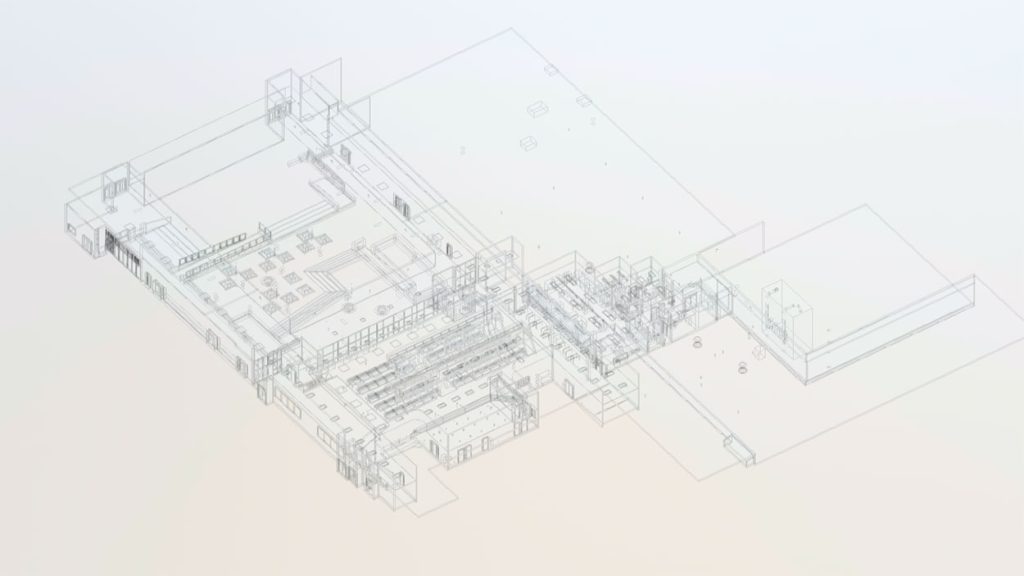 3D laser scanning and as-built documentation of a school in Las Vegas by ScanM2.