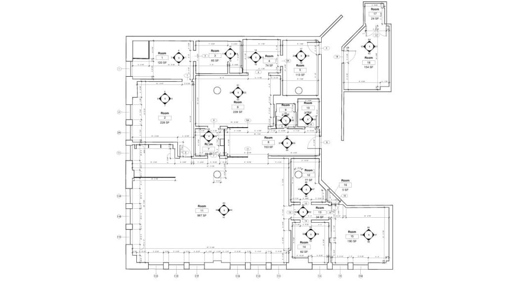 Rysunki Powykonawcze i Skanowanie 3D dla Remontu Luksusowego Apartamentu