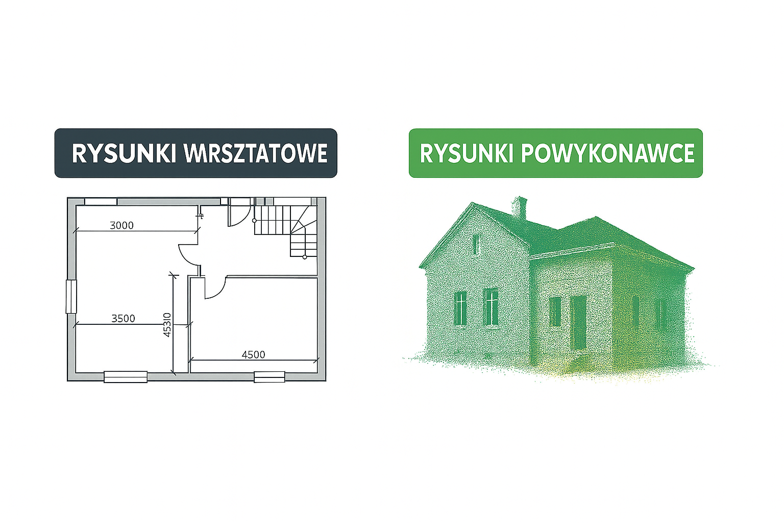 Rysunki Warsztatowe vs Rysunki Powykonawcze — Znaczenie, Różnice, Przykłady i Kompletny Przewodnik