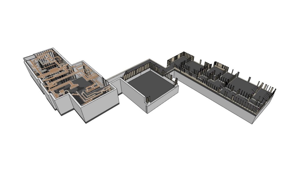 bim model showing coordinated building elements and systems