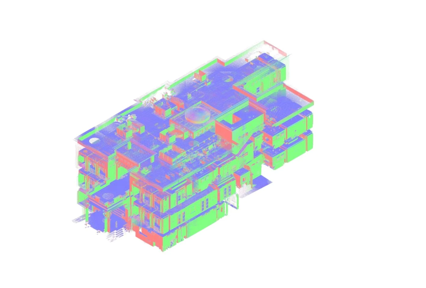 Point Cloud Processing for Chemical Manufacturing Facilities