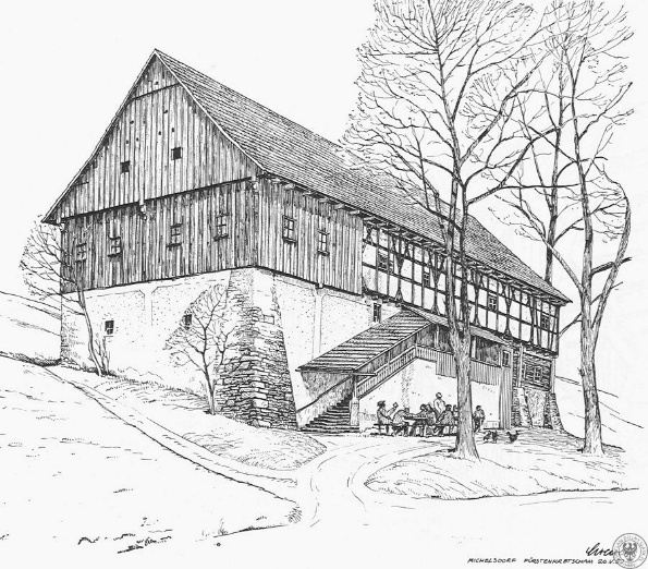 Szkic historycznego obiektu drewnianego – dokumentacja architektoniczna do ochrony dziedzictwa