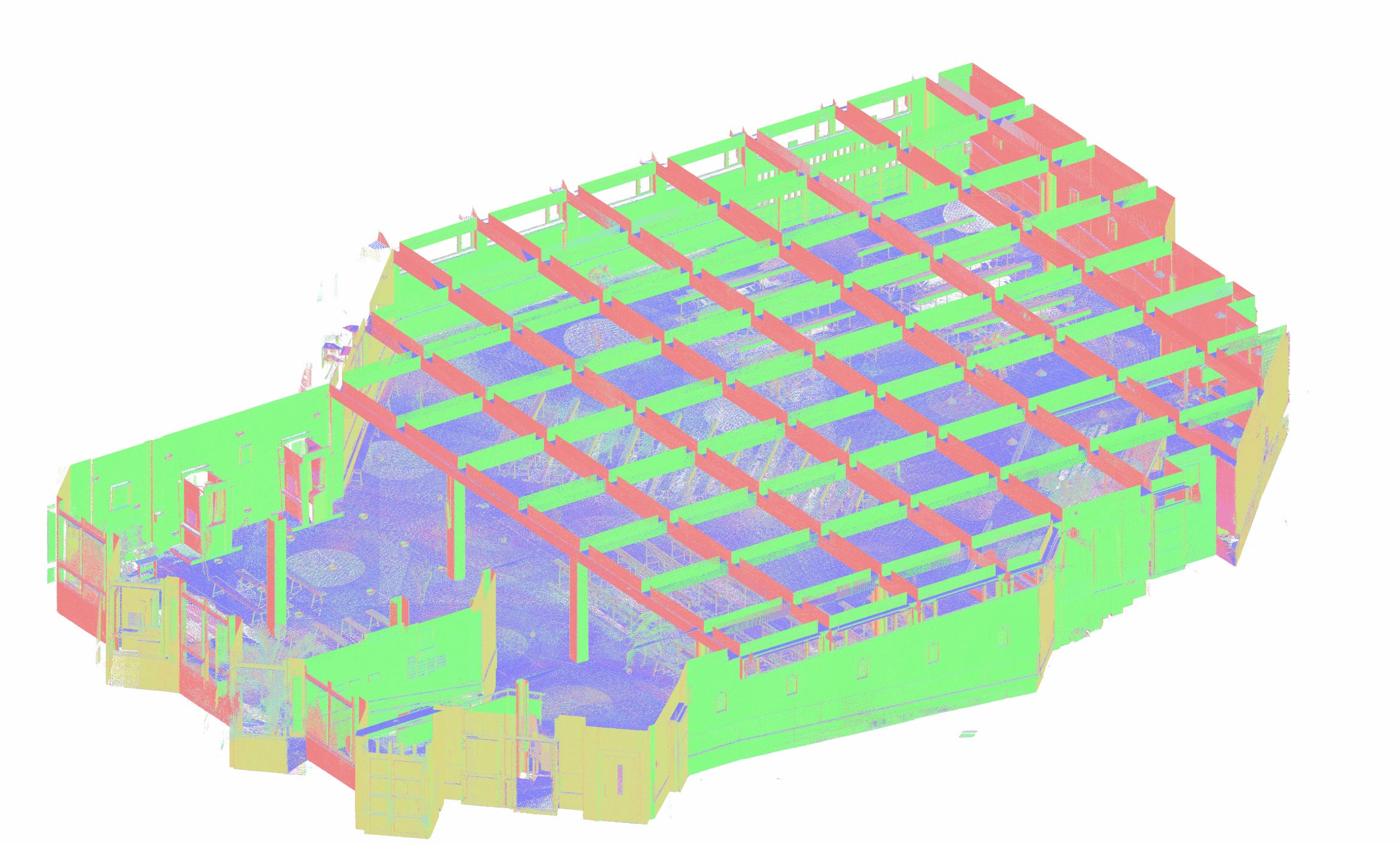 Point Cloud Processing for Machine Building Enterprises