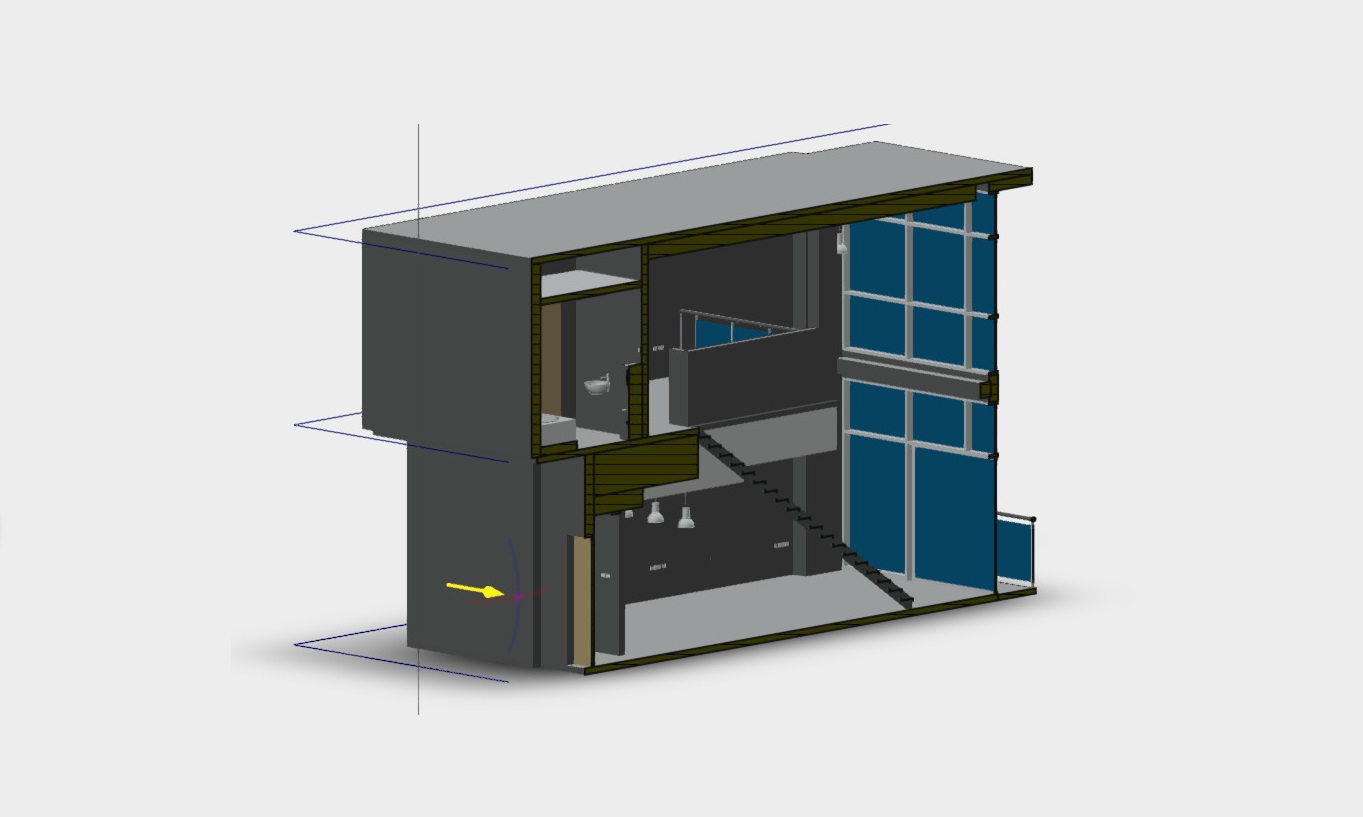 3D Laser Scanning of a Duplex Apartment