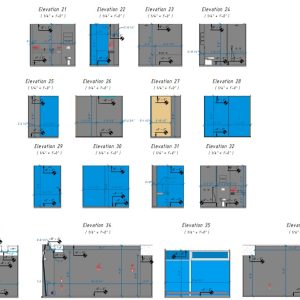 technische CAD Zeichnungen für Konstruktion und Ausführung