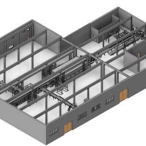 bim modeling manufacturing facility