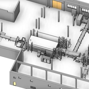 scan to bim manufacturing facility