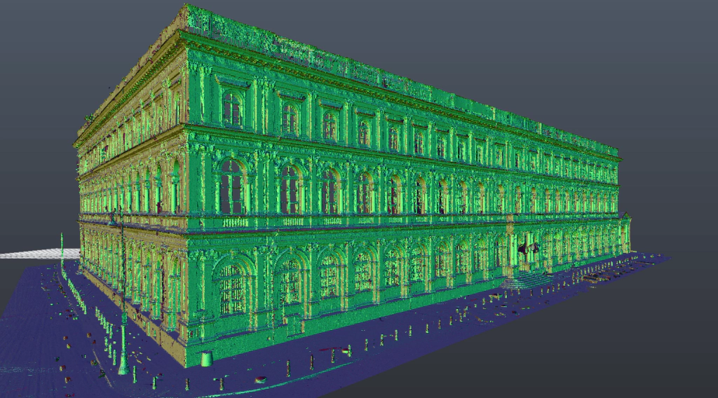 Point Cloud to HBIM Workflow